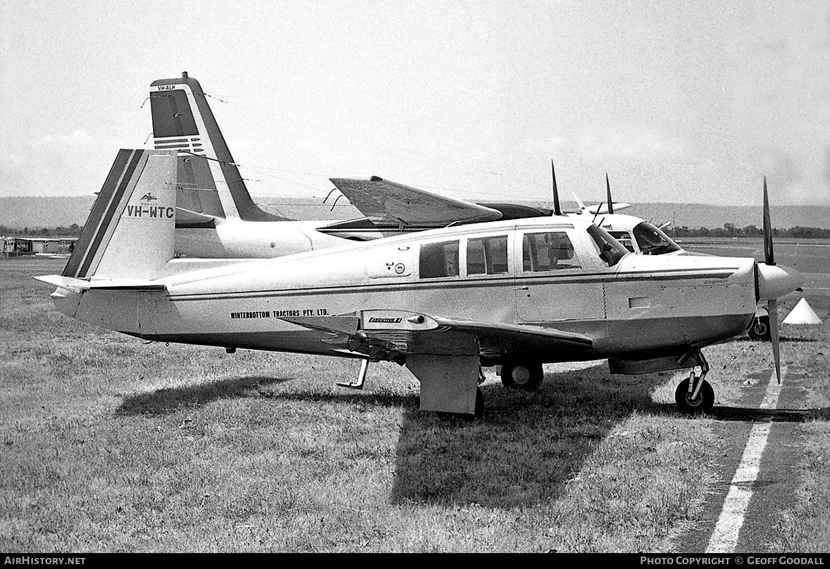 Aircraft Photo of VH-WTC | Mooney M-20F Executive | Winterbottom Tractors | AirHistory.net #256216