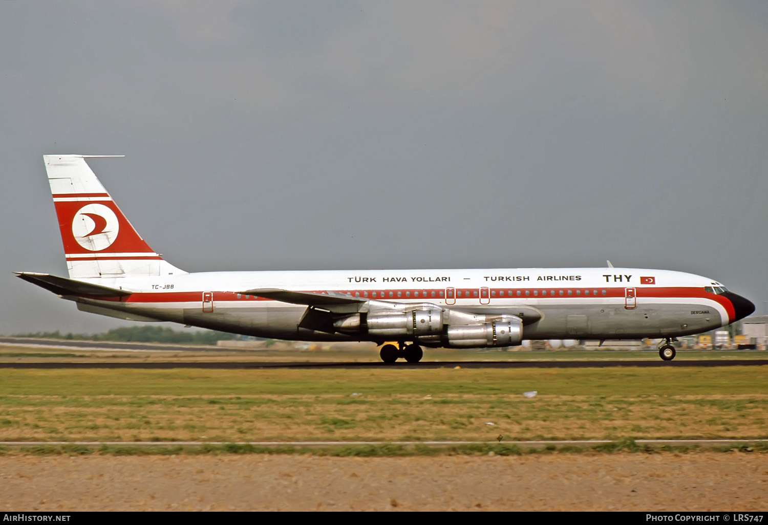 Aircraft Photo of TC-JBB | Boeing 707-121(B) | THY Türk Hava Yolları - Turkish Airlines | AirHistory.net #256269