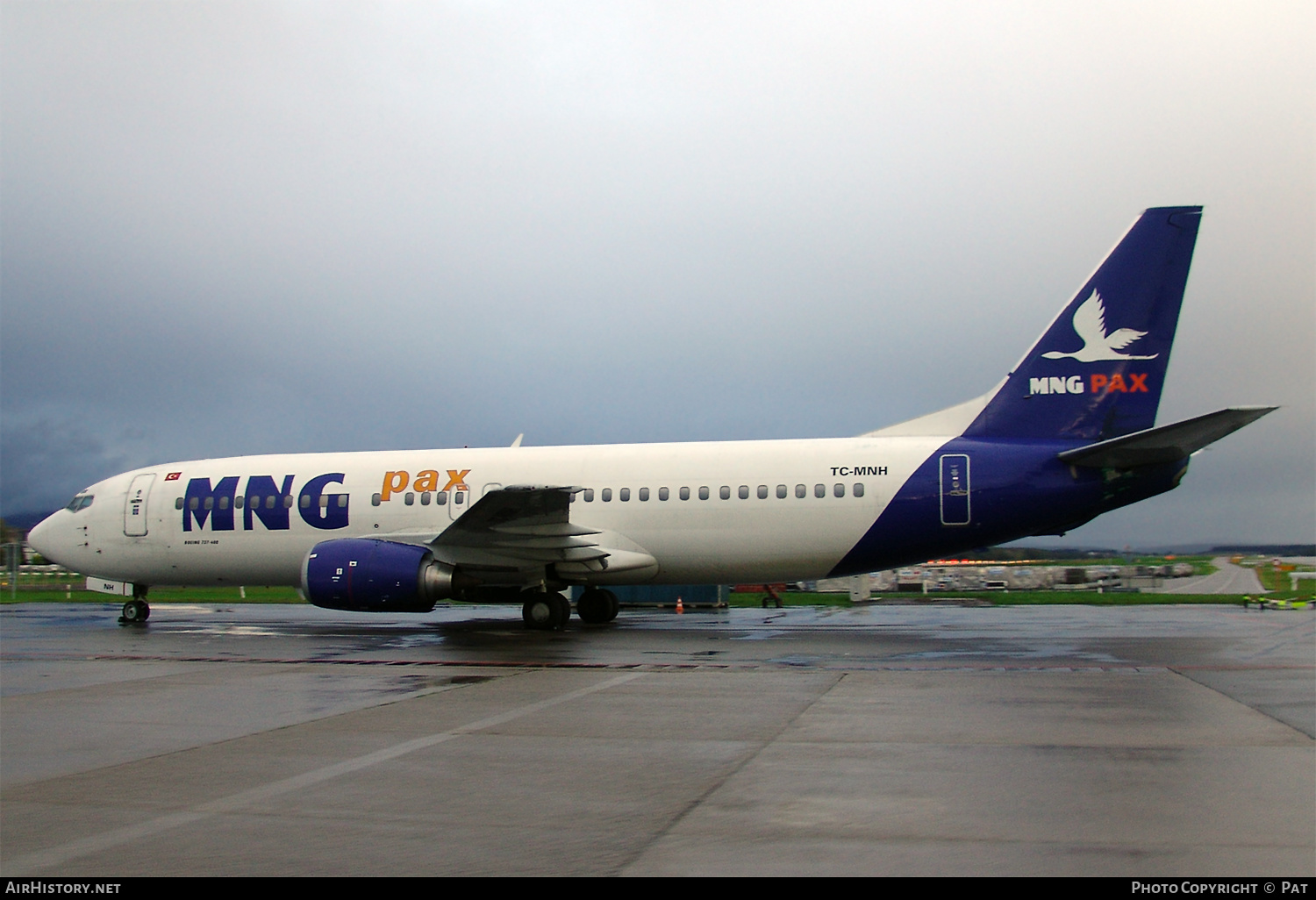 Aircraft Photo of TC-MNH | Boeing 737-448 | MNG Pax | AirHistory.net #256272