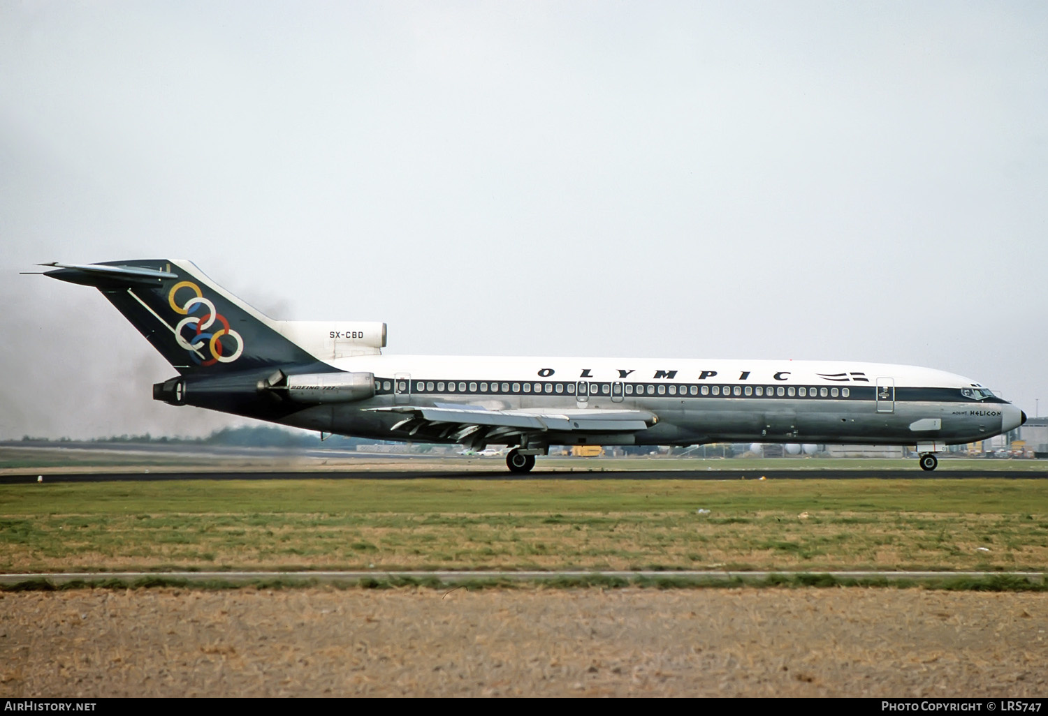 Aircraft Photo of SX-CBD | Boeing 727-284 | Olympic | AirHistory.net #256275
