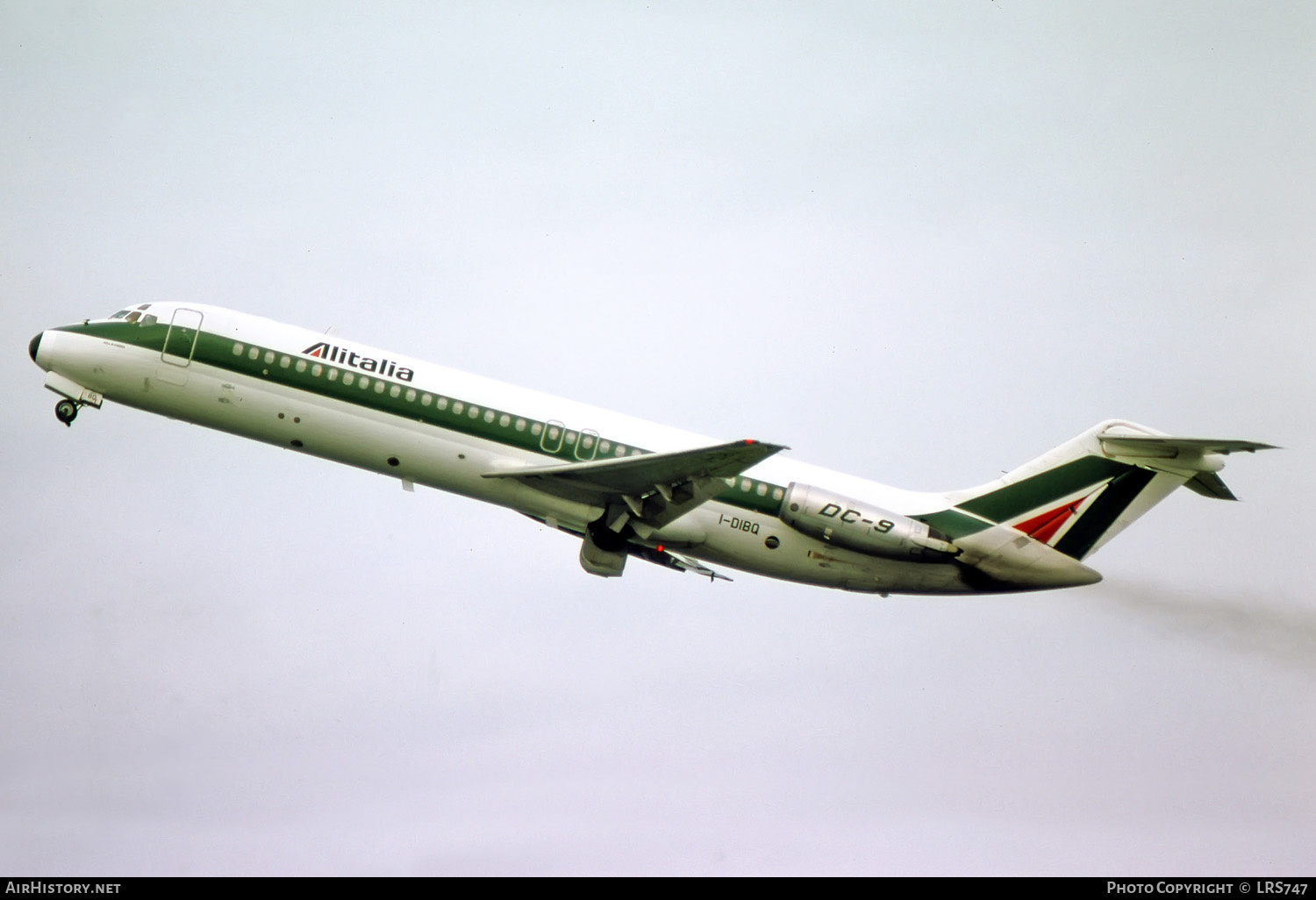 Aircraft Photo of I-DIBQ | McDonnell Douglas DC-9-32 | Alitalia | AirHistory.net #256278