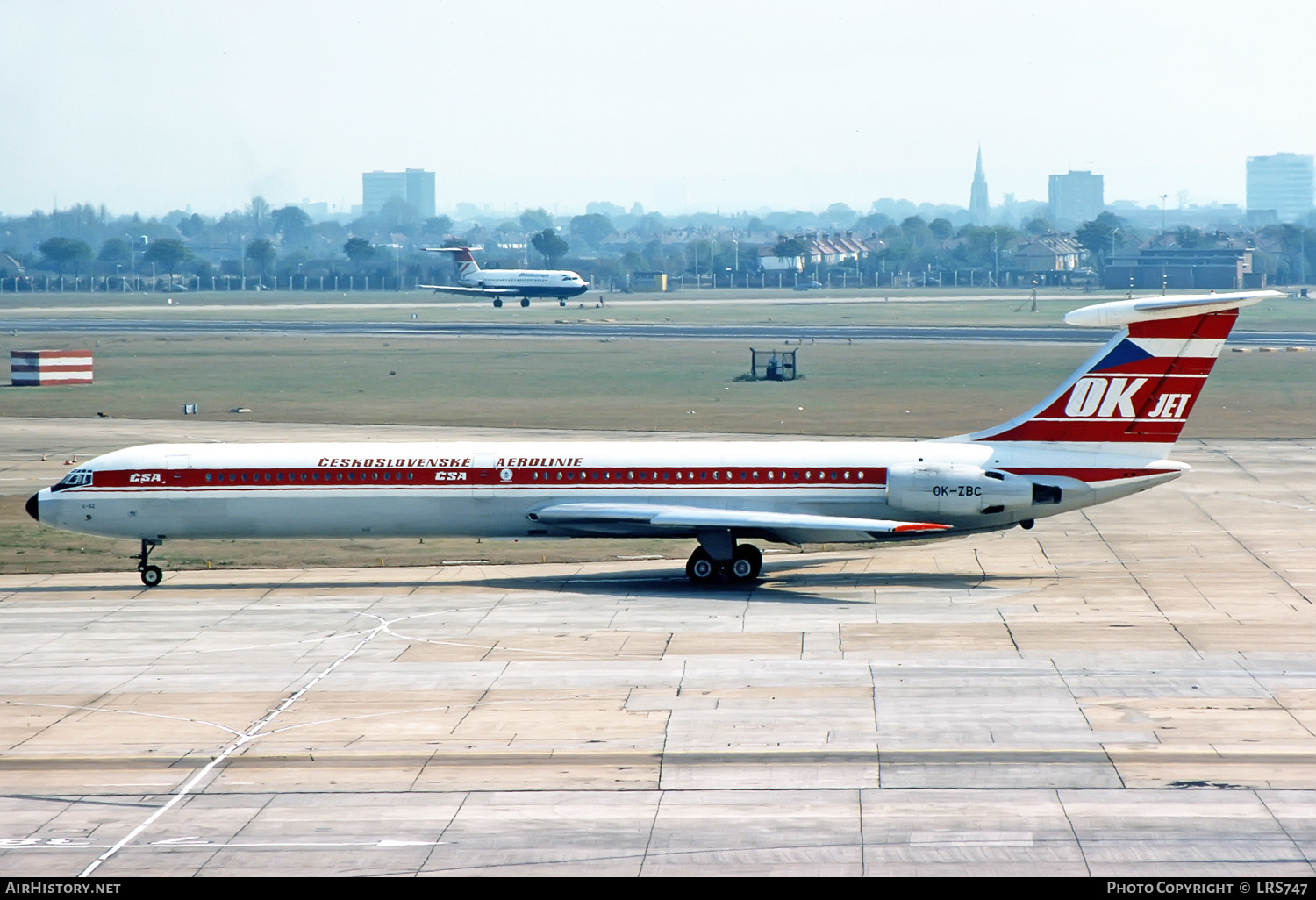 Aircraft Photo of OK-ZBC | Ilyushin Il-62 | ČSA - Československé Aerolinie - Czechoslovak Airlines | AirHistory.net #256284