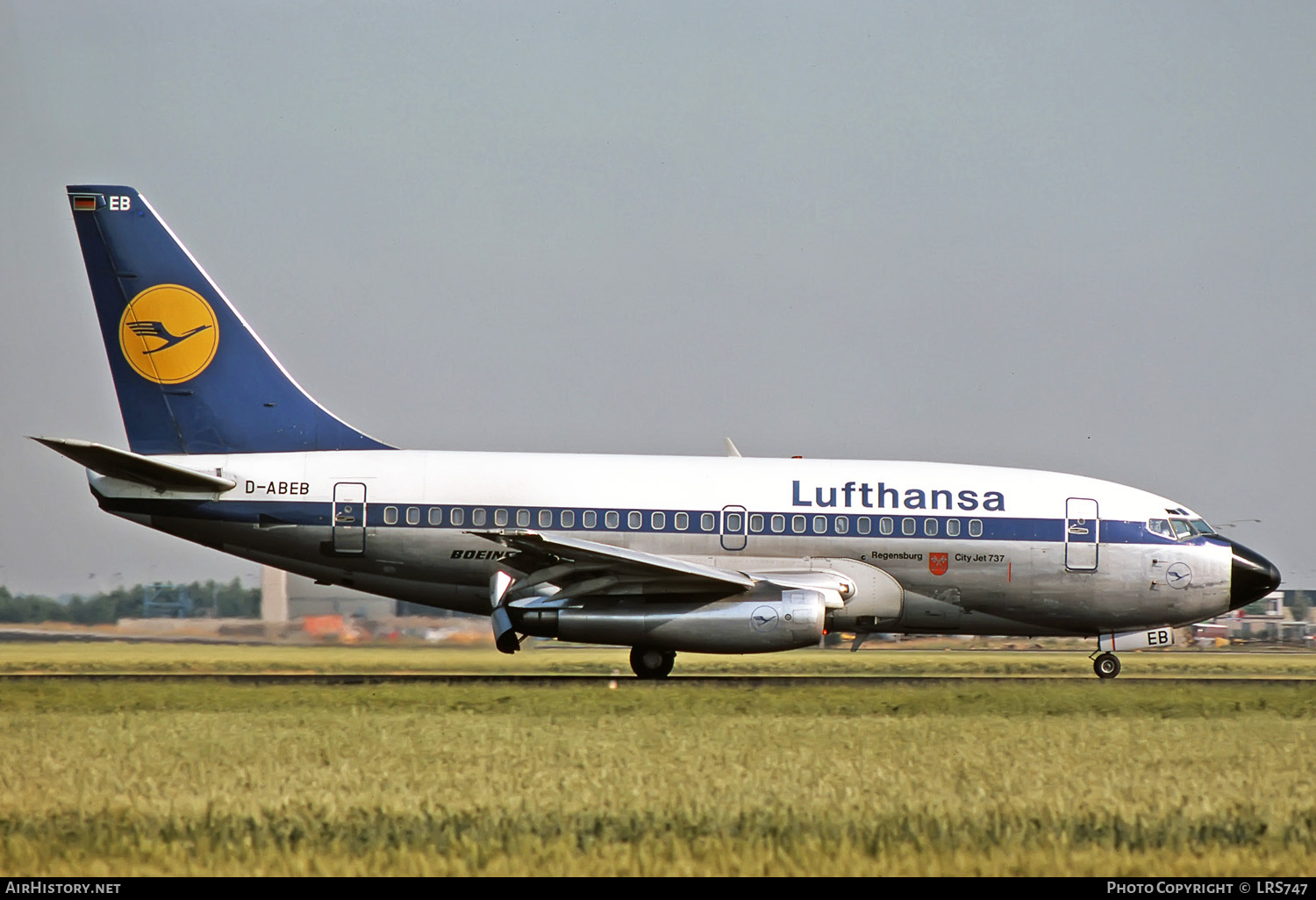Aircraft Photo of D-ABEB | Boeing 737-130 | Lufthansa | AirHistory.net #256290