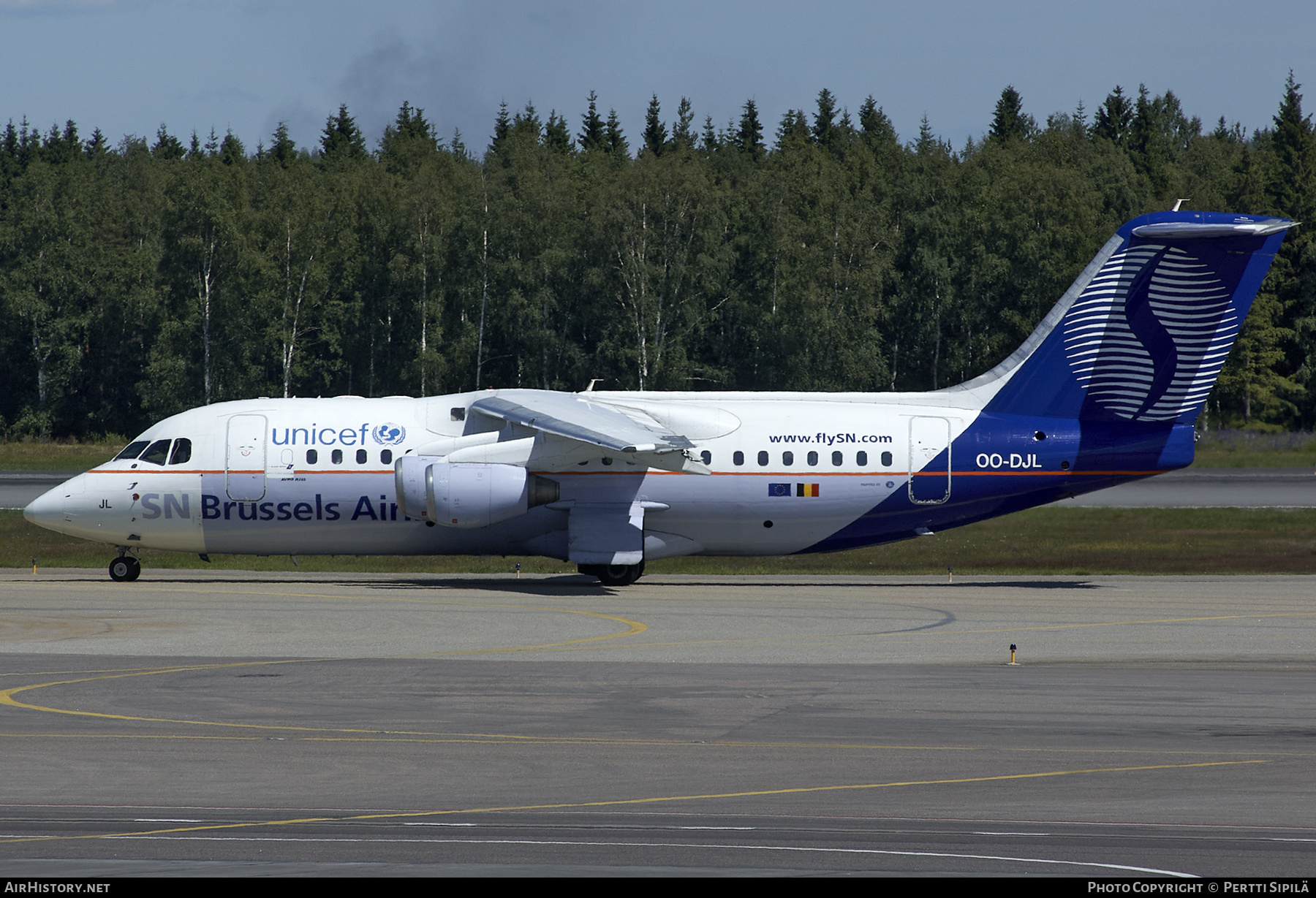 Aircraft Photo of OO-DJL | British Aerospace Avro 146-RJ85 | SN Brussels Airlines | AirHistory.net #256293