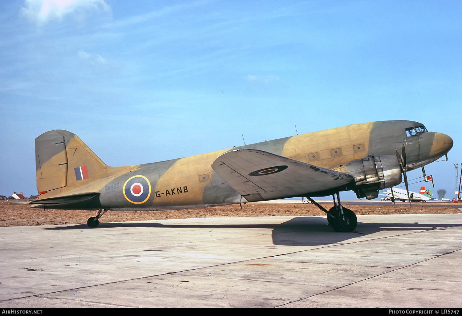 Aircraft Photo of G-AKNB | Douglas C-47 Skytrain | UK - Air Force | AirHistory.net #256296