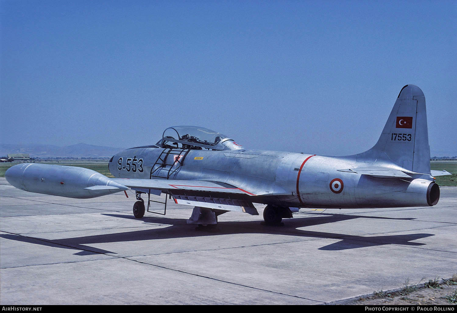 Aircraft Photo of 51-17553 / 17553 | Lockheed T-33A | Turkey - Air Force | AirHistory.net #256297