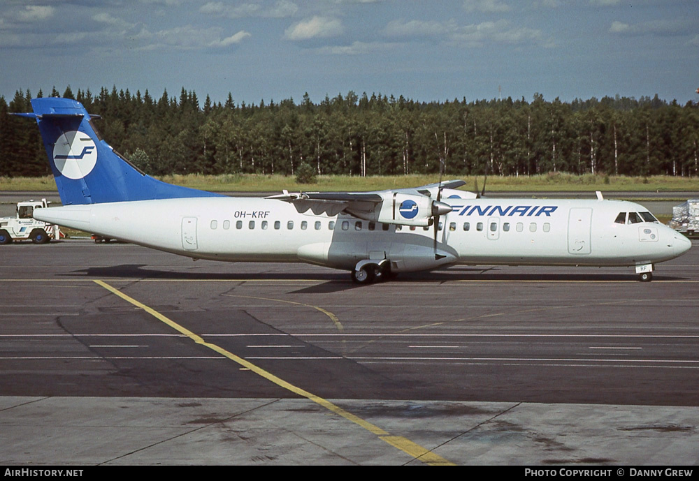 Aircraft Photo of OH-KRF | ATR ATR-72-201 | Finnair | AirHistory.net #256312
