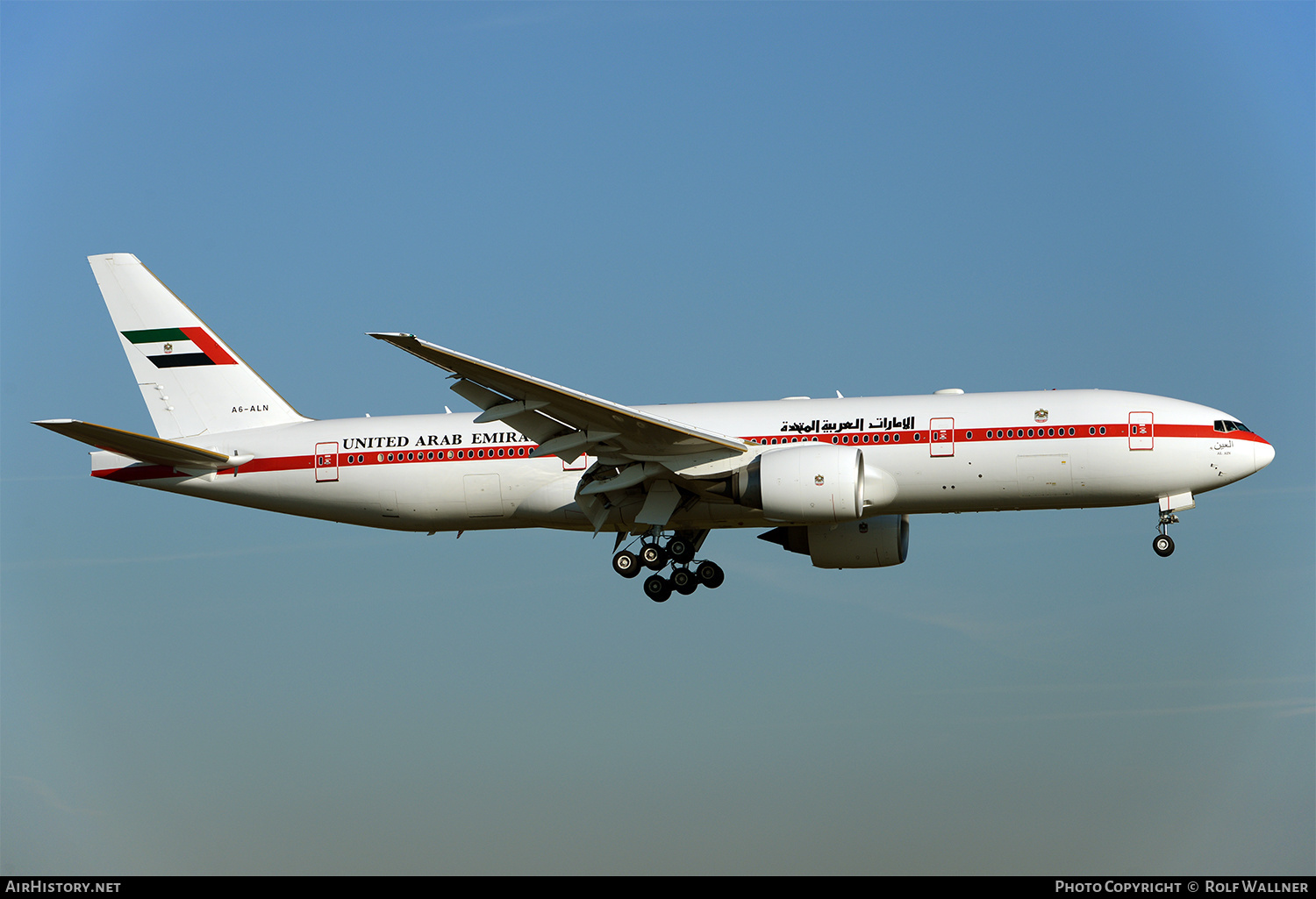 Aircraft Photo of A6-ALN | Boeing 777-2AN/ER | United Arab Emirates Government | AirHistory.net #256321