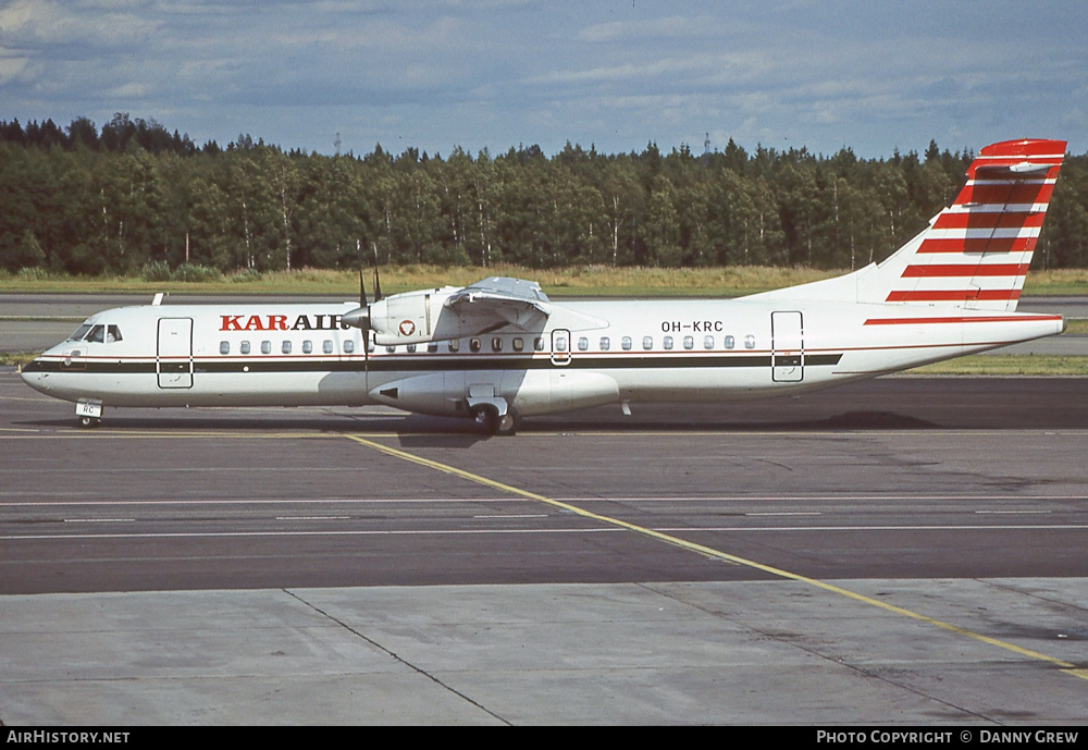 Aircraft Photo of OH-KRC | ATR ATR-72-201 | Karair | AirHistory.net #256326