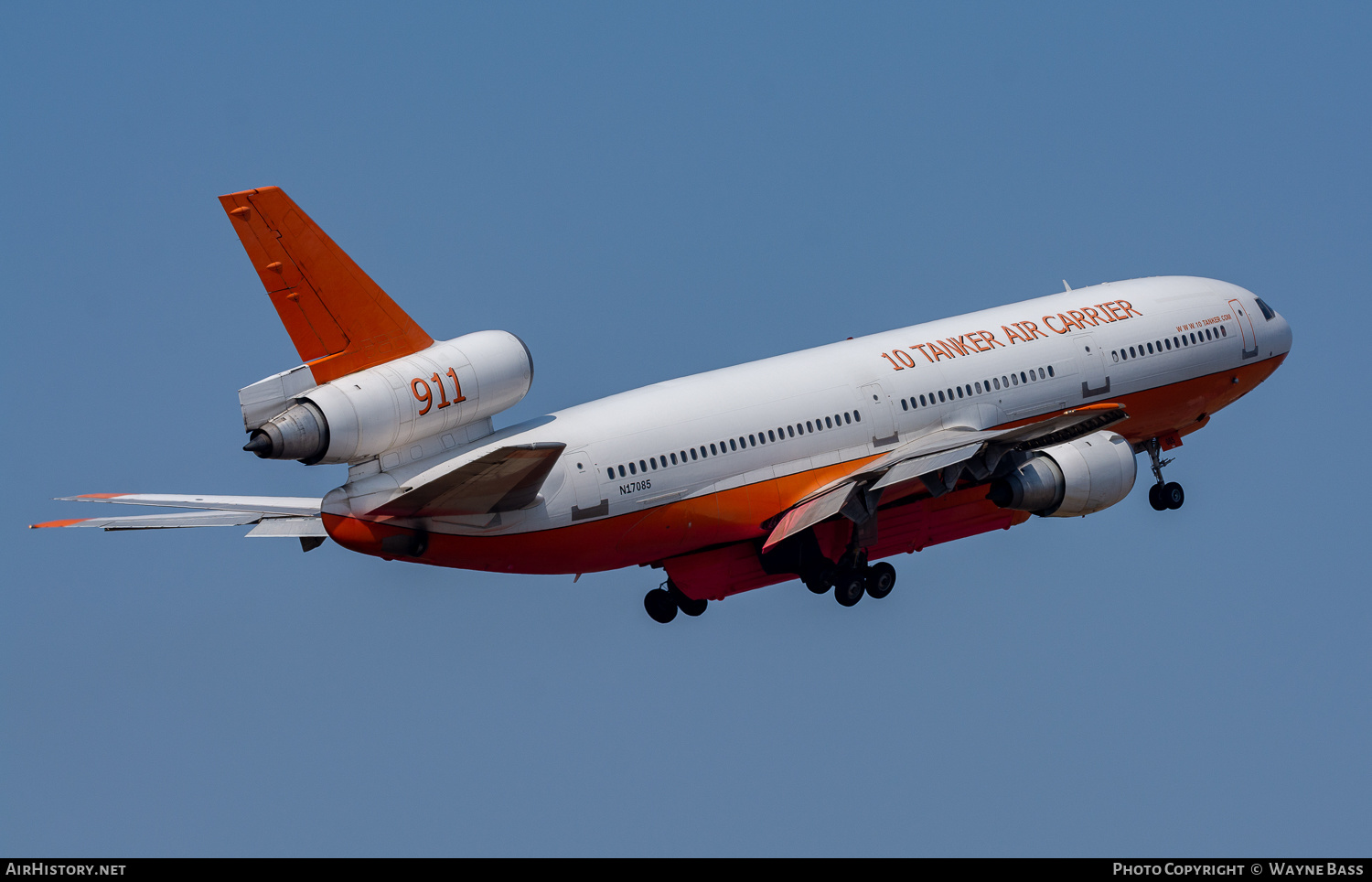 Aircraft Photo of N17085 | McDonnell Douglas DC-10-30/AT | 10 Tanker Air Carrier | AirHistory.net #256329