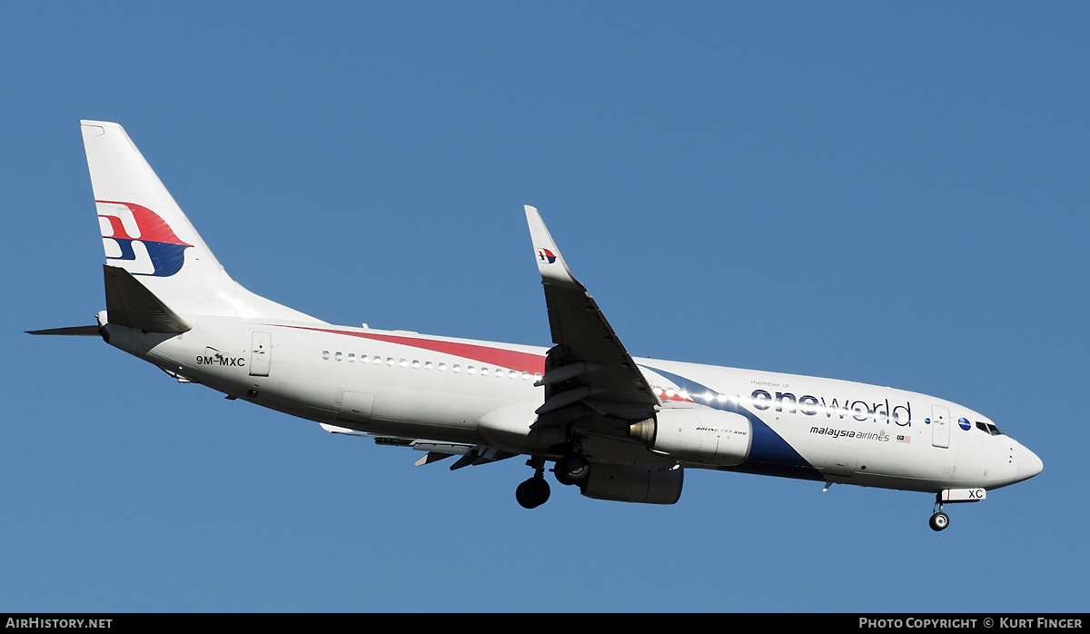 Aircraft Photo of 9M-MXC | Boeing 737-8H6 | Malaysia Airlines | AirHistory.net #256339