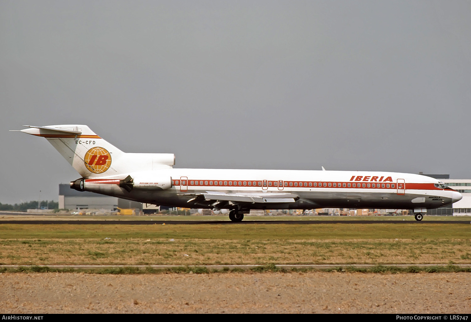 Aircraft Photo of EC-CFD | Boeing 727-256/Adv | Iberia | AirHistory.net #256346