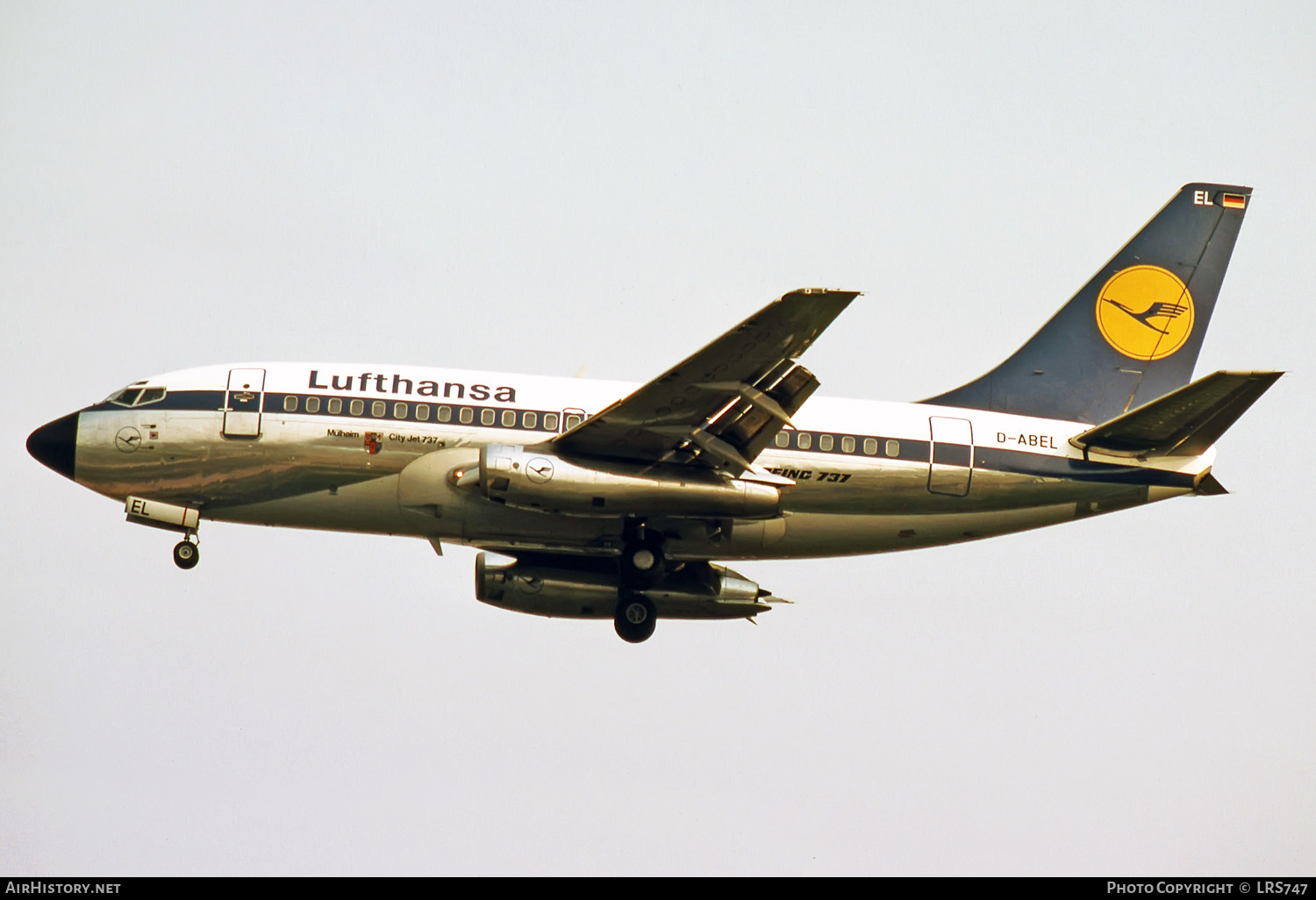 Aircraft Photo of D-ABEL | Boeing 737-130 | Lufthansa | AirHistory.net #256347
