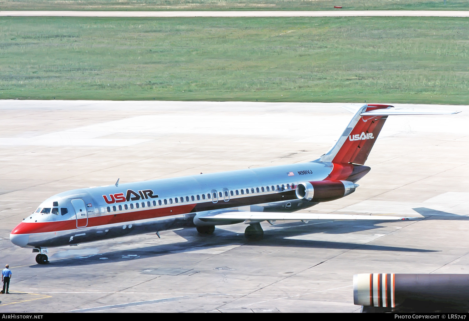 Aircraft Photo of N981VJ | McDonnell Douglas DC-9-31 | USAir | AirHistory.net #256358