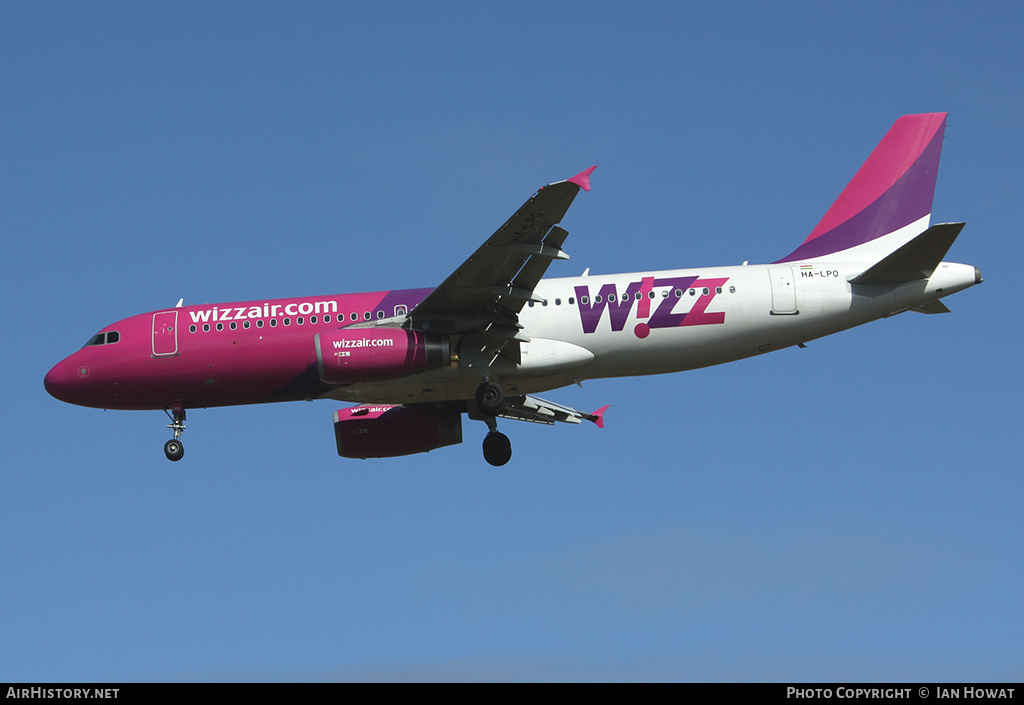 Aircraft Photo of HA-LPO | Airbus A320-232 | Wizz Air | AirHistory.net #256373