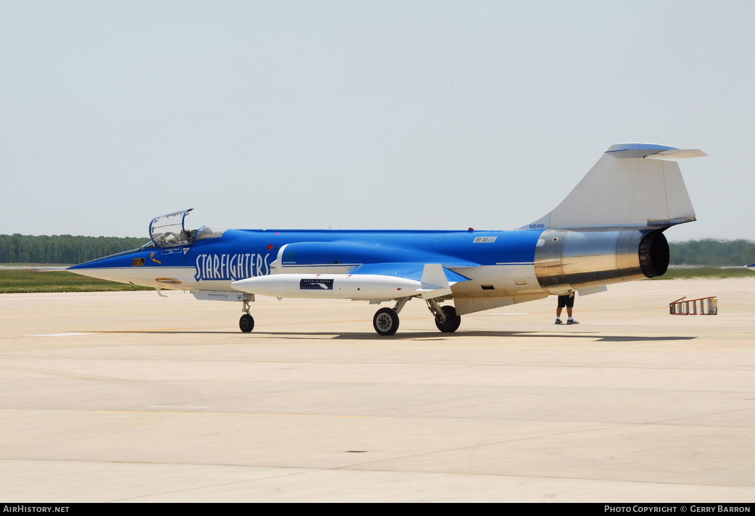 Aircraft Photo of N104RD | Lockheed CF-104 Starfighter | Starfighters Aerospace | AirHistory.net #256388