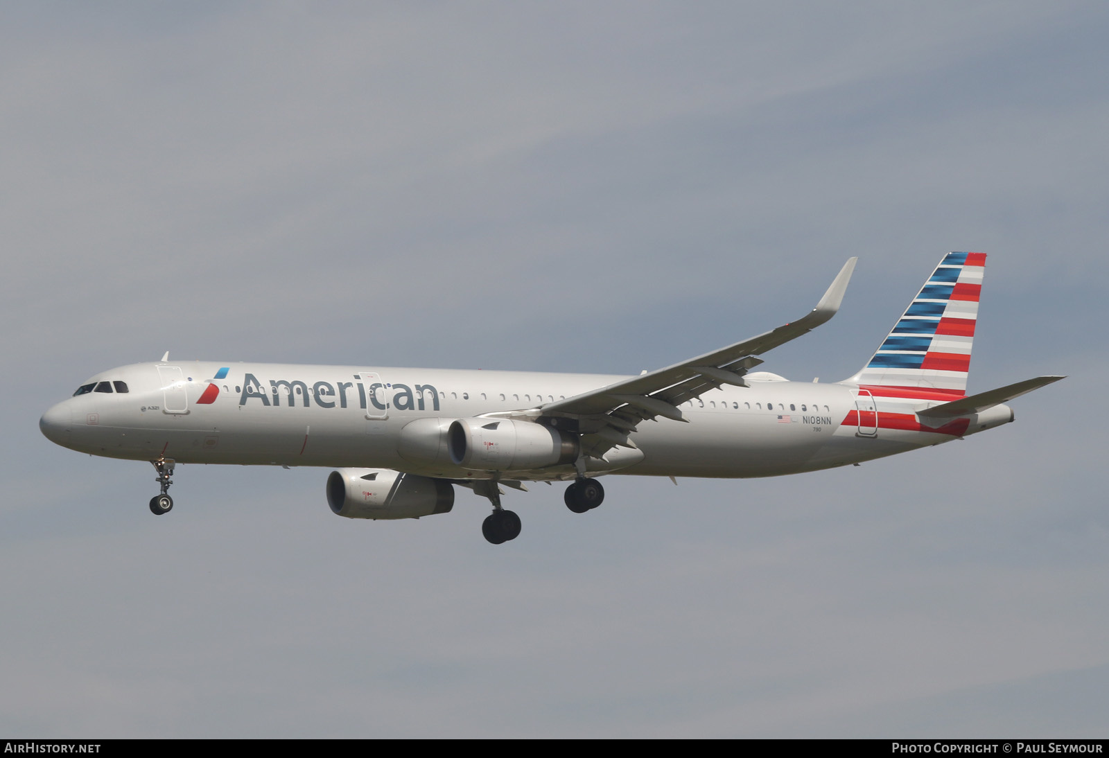 Aircraft Photo of N108NN | Airbus A321-231 | American Airlines | AirHistory.net #256425