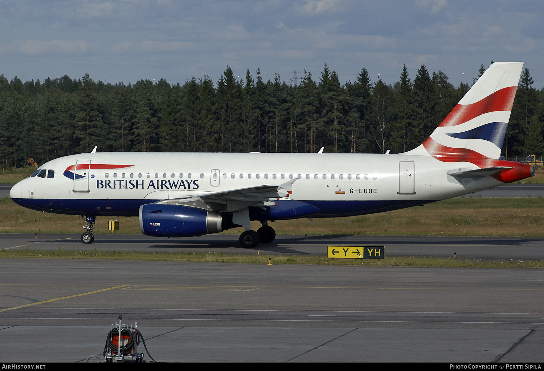 Aircraft Photo of G-EUOE | Airbus A319-131 | British Airways | AirHistory.net #256426
