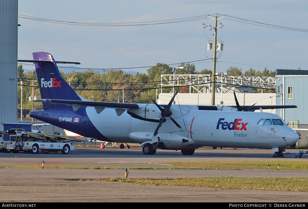 Aircraft Photo of C-FTAR | ATR ATR-72-202/F | FedEx Feeder | AirHistory.net #256432