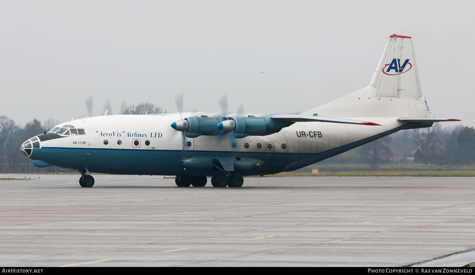 Aircraft Photo of UR-CFB | Antonov An-12BP | AeroVis Airlines | AirHistory.net #256442