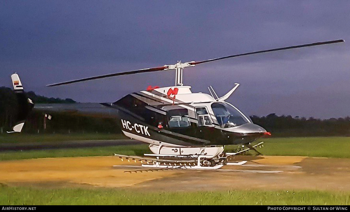Aircraft Photo of HC-CTK | Bell 206B-3 JetRanger III | AirHistory.net #256447