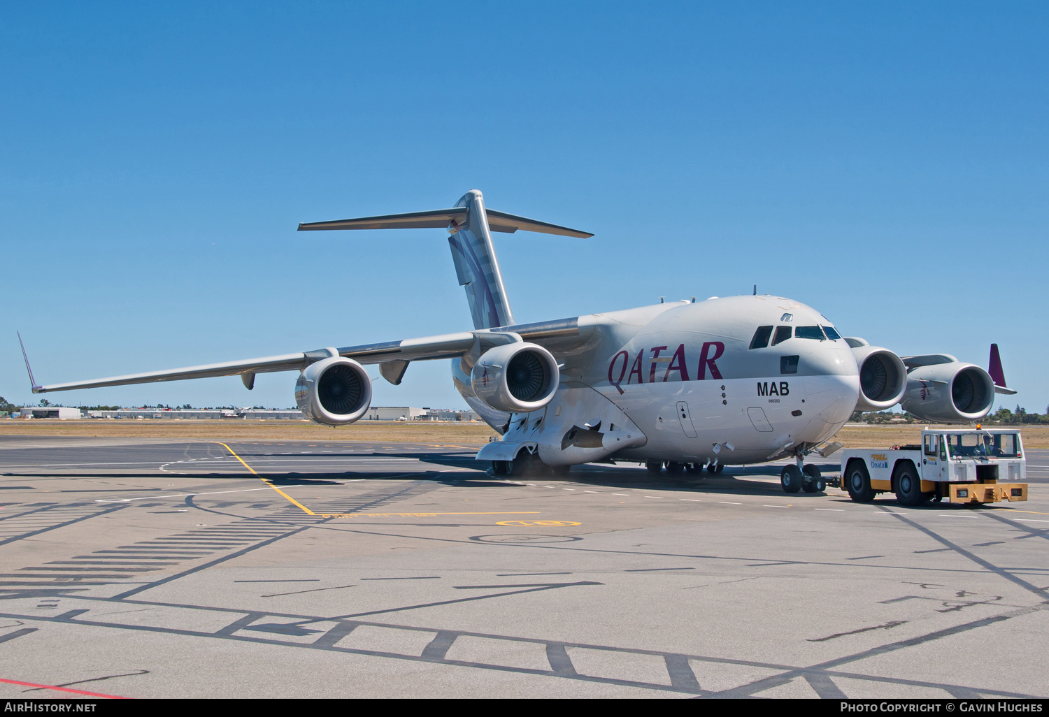 Aircraft Photo of A7-MAB / MAB | Boeing C-17A Globemaster III | Qatar - Air Force | AirHistory.net #256481