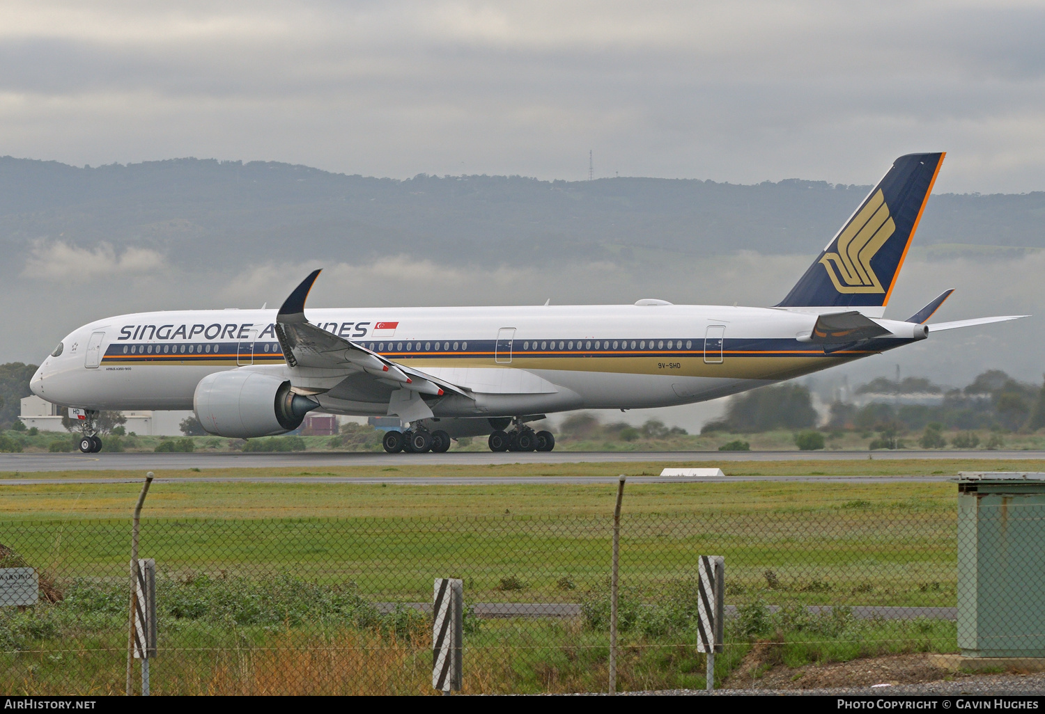 Aircraft Photo of 9V-SHD | Airbus A350-941 | Singapore Airlines | AirHistory.net #256483