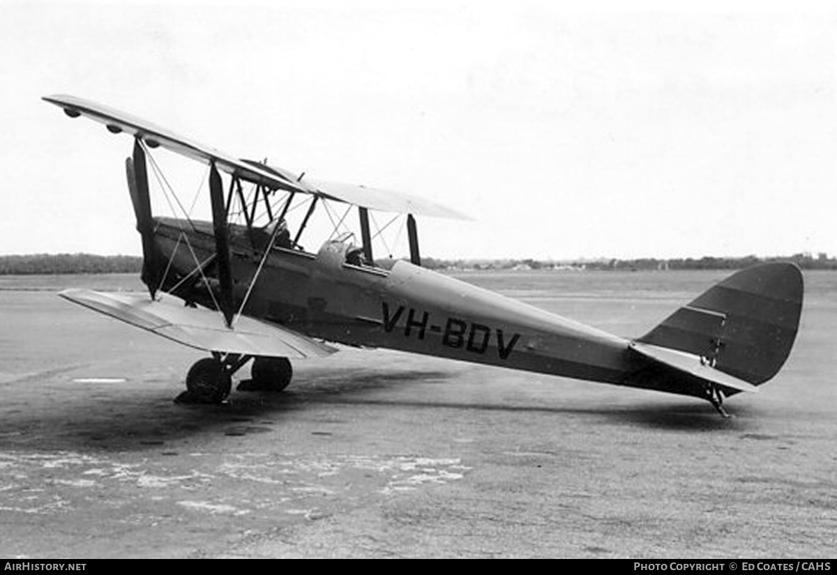 Aircraft Photo of VH-BDV | De Havilland D.H. 82A Tiger Moth | AirHistory.net #256511