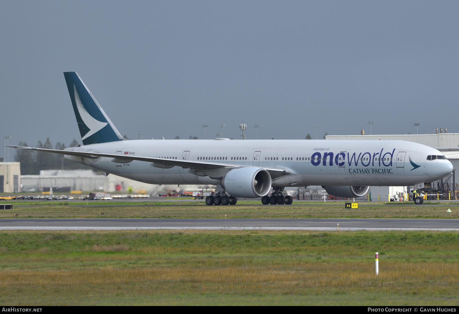 Aircraft Photo of B-KQI | Boeing 777-367/ER | Cathay Pacific Airways | AirHistory.net #256514