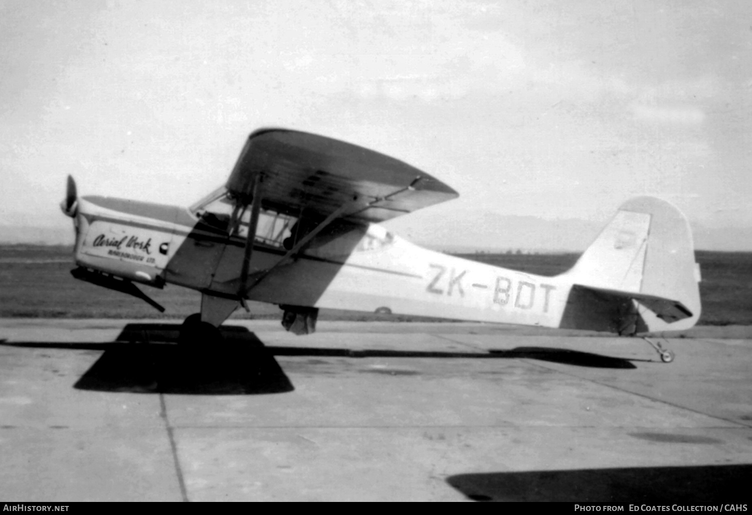 Aircraft Photo of ZK-BDT | Auster J-1B Aiglet | Aerial Work Marlborough | AirHistory.net #256515