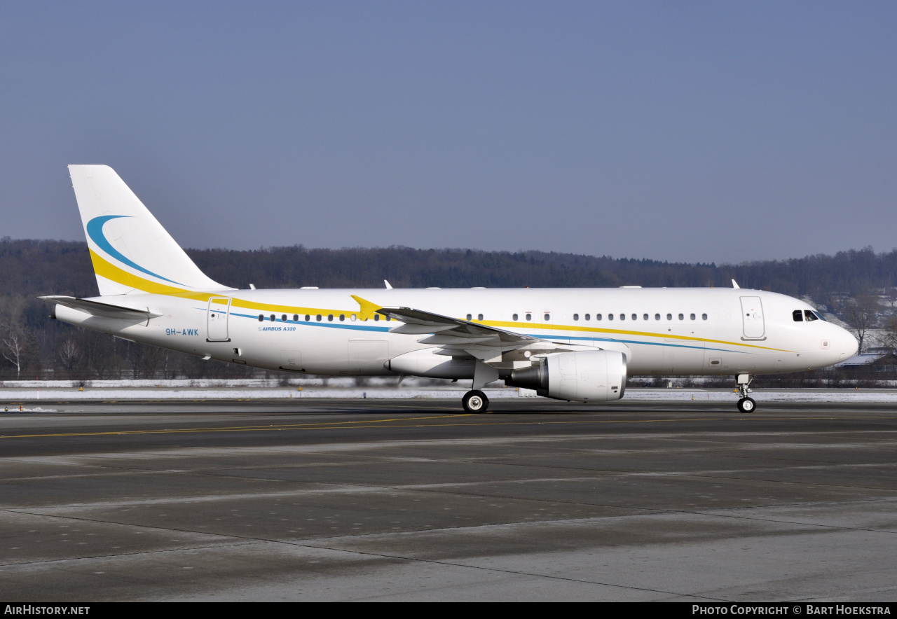 Aircraft Photo of 9H-AWK | Airbus ACJ320 (A320-214/CJ) | AirHistory.net #256523