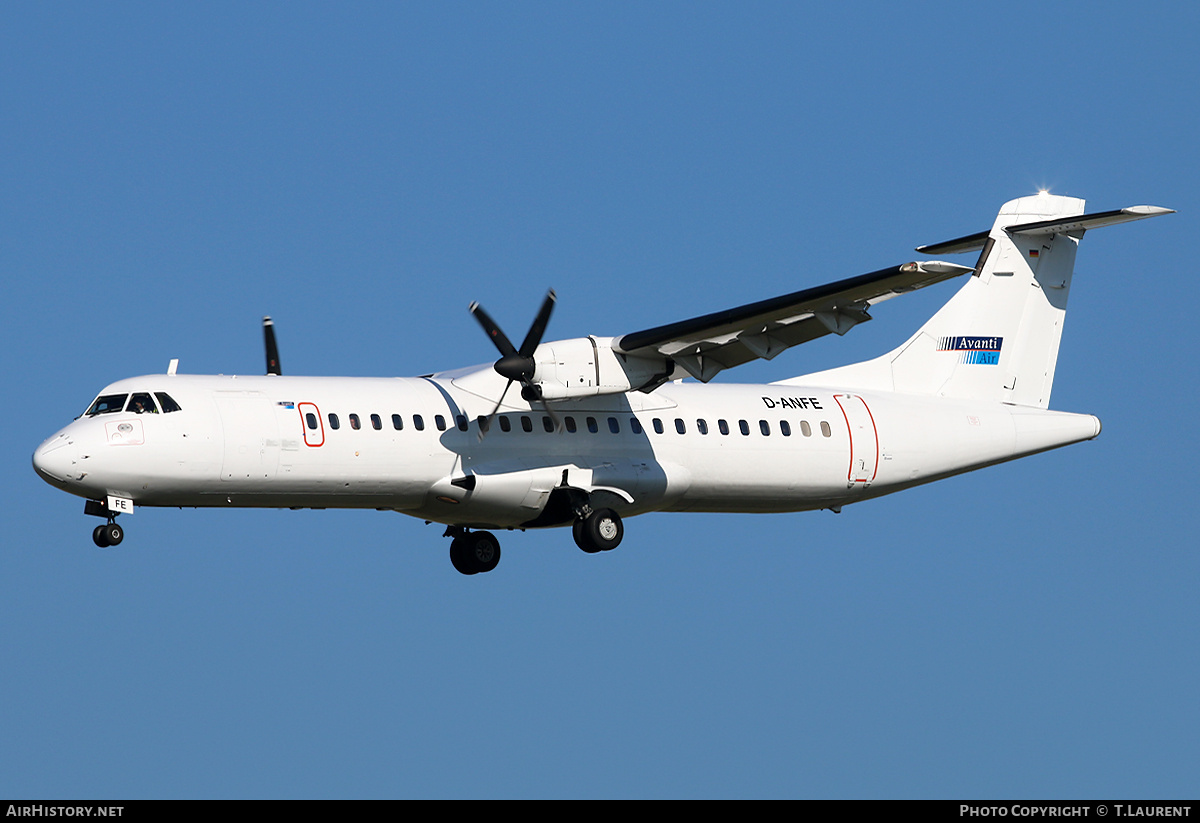 Aircraft Photo of D-ANFE | ATR ATR-72-202 | Avanti Air | AirHistory.net #256529