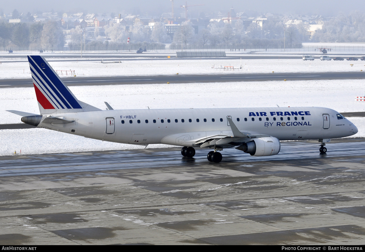 Aircraft Photo of F-HBLF | Embraer 190LR (ERJ-190-100LR) | Air France | AirHistory.net #256534