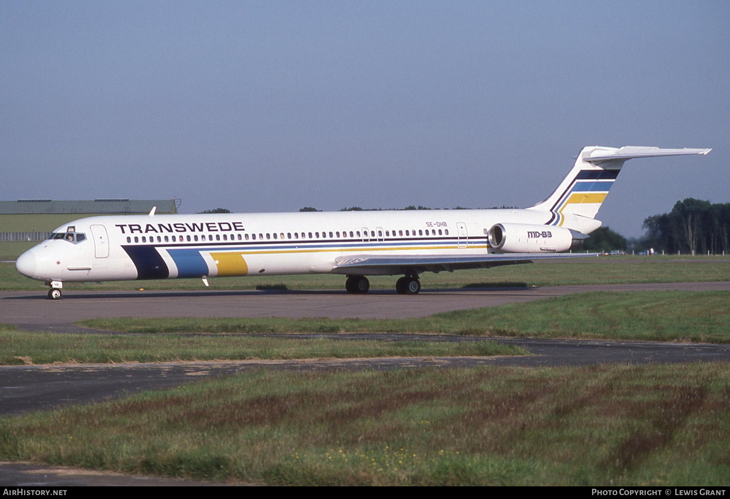 Aircraft Photo of SE-DHB | McDonnell Douglas MD-83 (DC-9-83) | Transwede Airways | AirHistory.net #256541