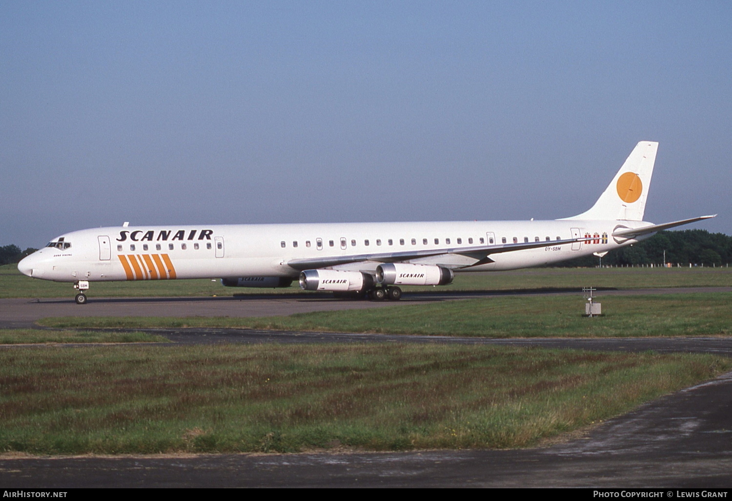 Aircraft Photo of OY-SBM | McDonnell Douglas DC-8-63 | Scanair | AirHistory.net #256544