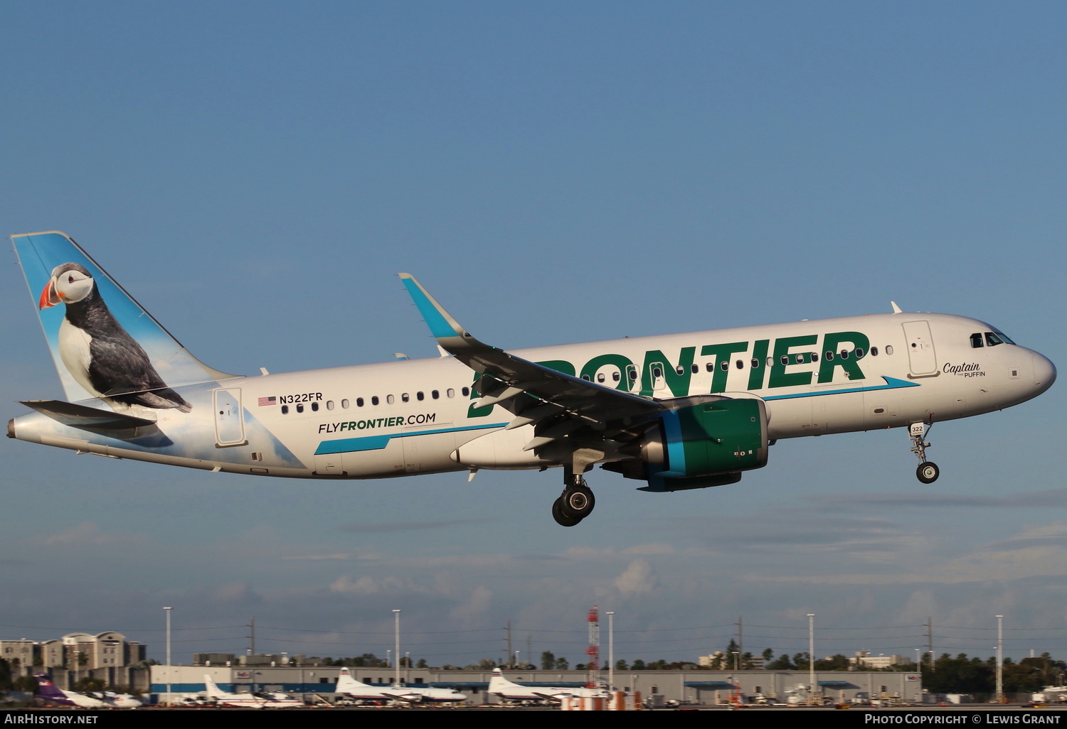 Aircraft Photo of N322FR | Airbus A320-251N | Frontier Airlines | AirHistory.net #256553