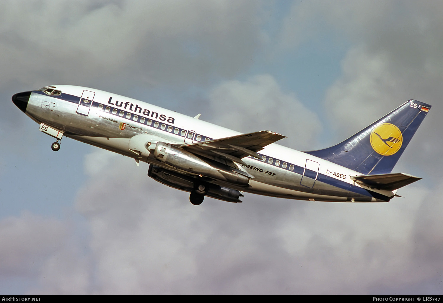 Aircraft Photo of D-ABES | Boeing 737-130 | Lufthansa | AirHistory.net #256575