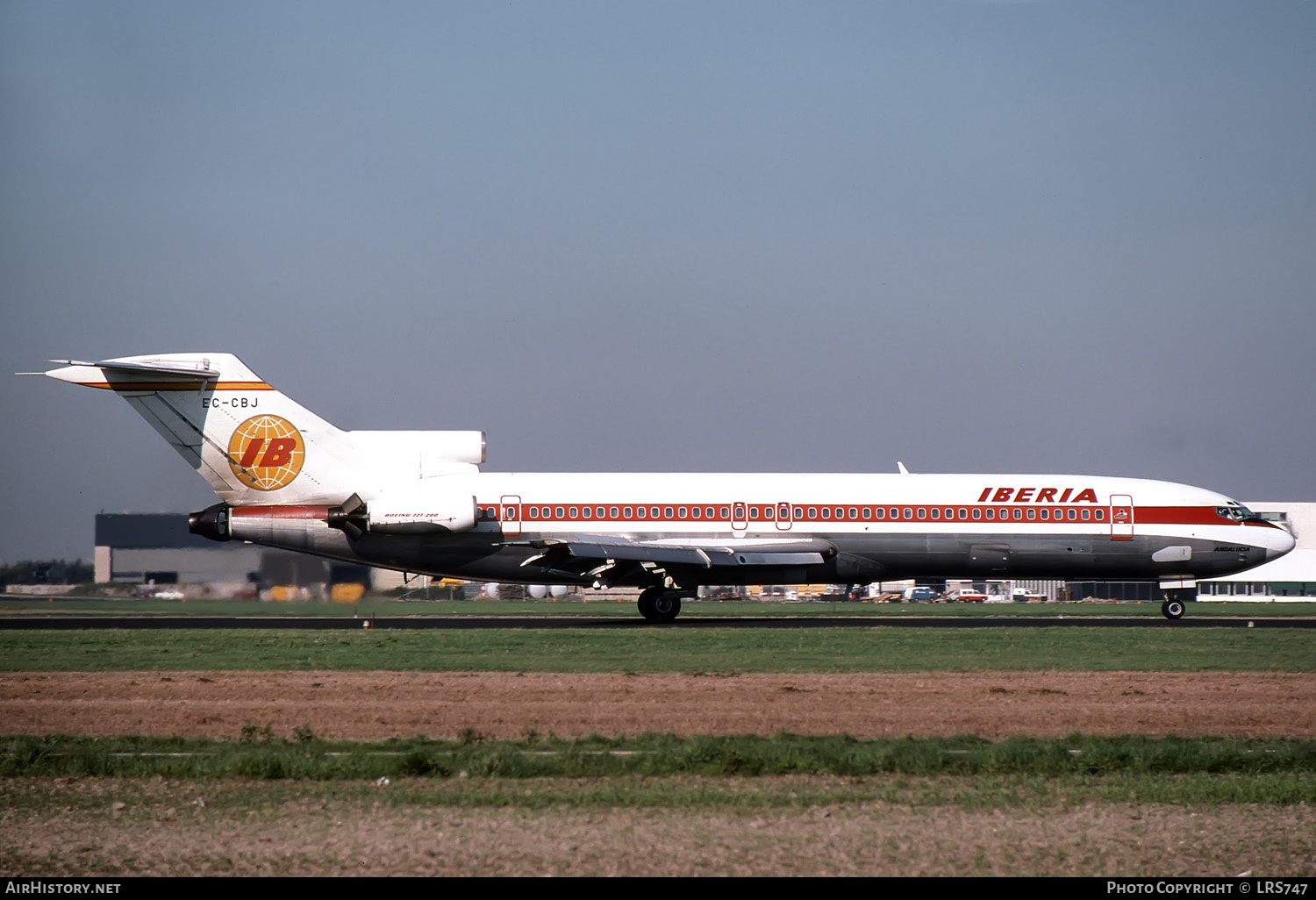 Aircraft Photo of EC-CBJ | Boeing 727-256/Adv | Iberia | AirHistory.net #256594