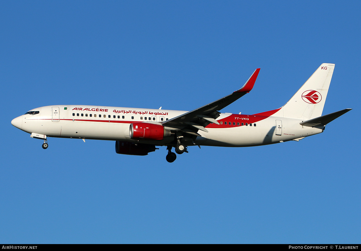 Aircraft Photo of 7T-VKG | Boeing 737-8D6 | Air Algérie | AirHistory.net #256597