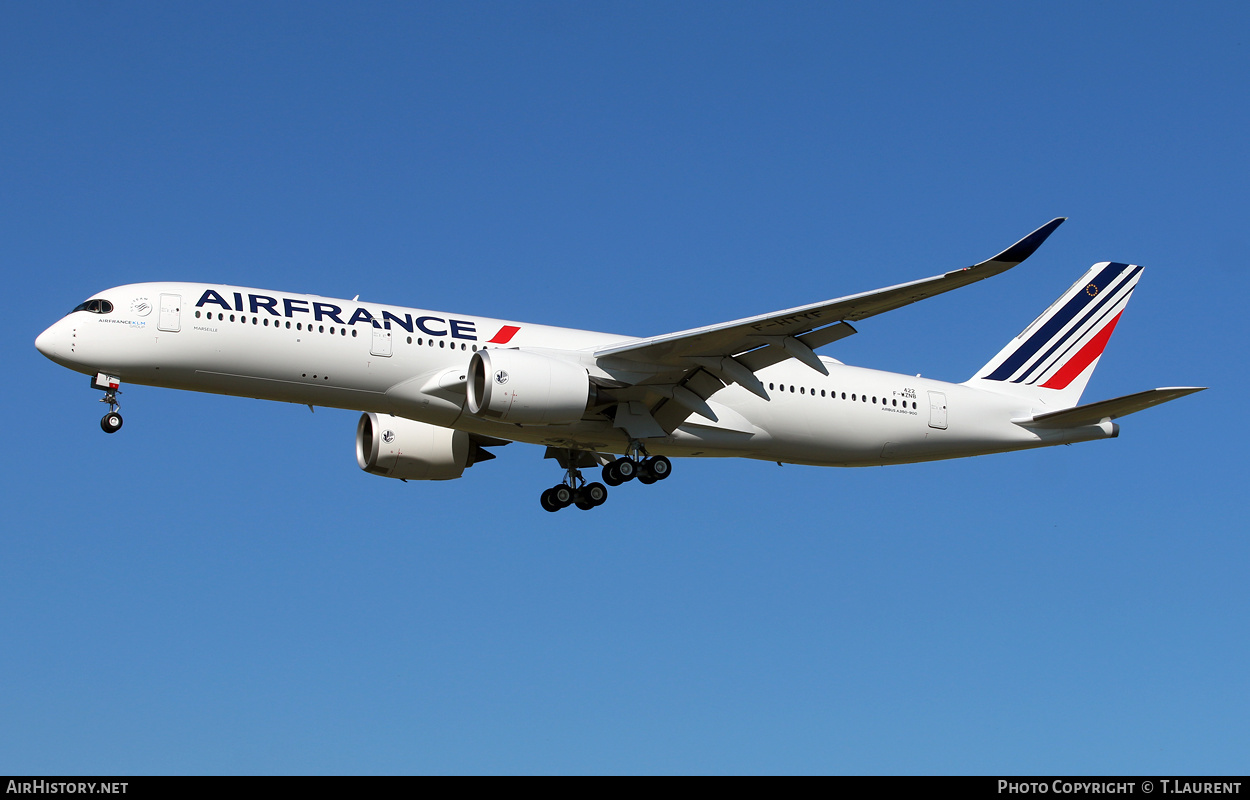 Aircraft Photo of F-WZNB | Airbus A350-941 | Air France | AirHistory.net #256604