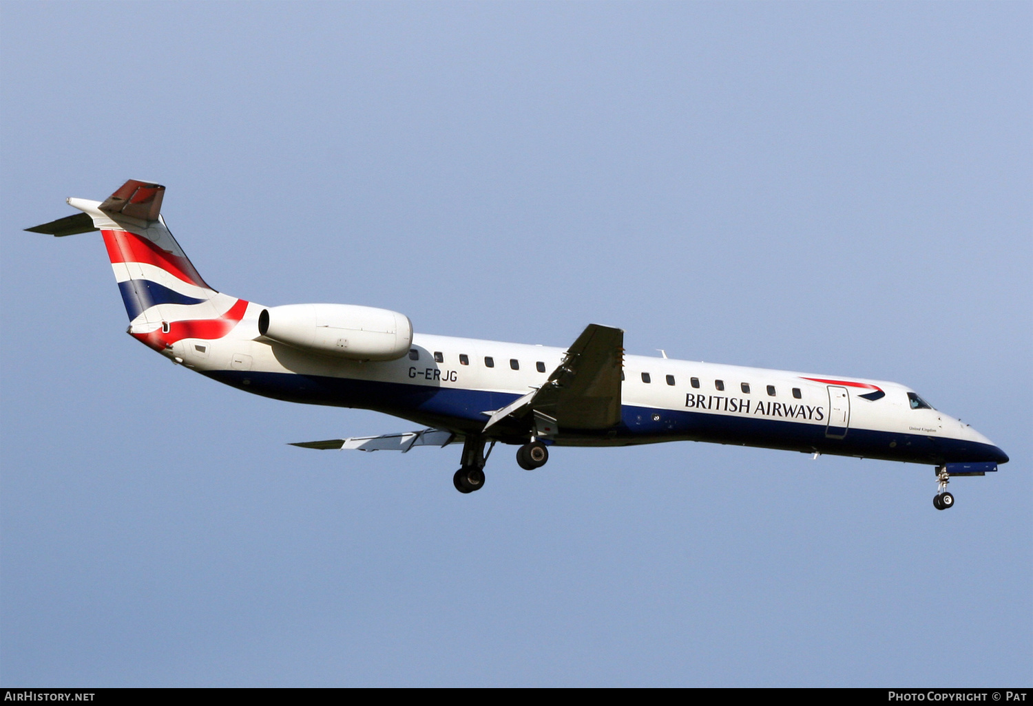 Aircraft Photo of G-ERJG | Embraer ERJ-145EP (EMB-145EP) | British Airways | AirHistory.net #256608