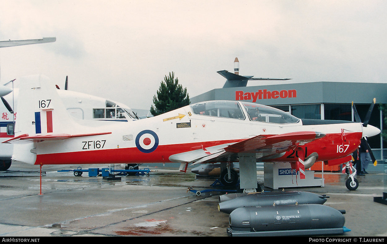 Aircraft Photo of ZF167 | Short S-312 Tucano T1 | UK - Air Force | AirHistory.net #256619