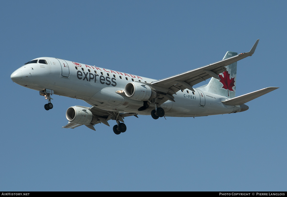 Aircraft Photo of C-FEKI | Embraer 175SU (ERJ-170-200SU) | Air Canada Express | AirHistory.net #256630