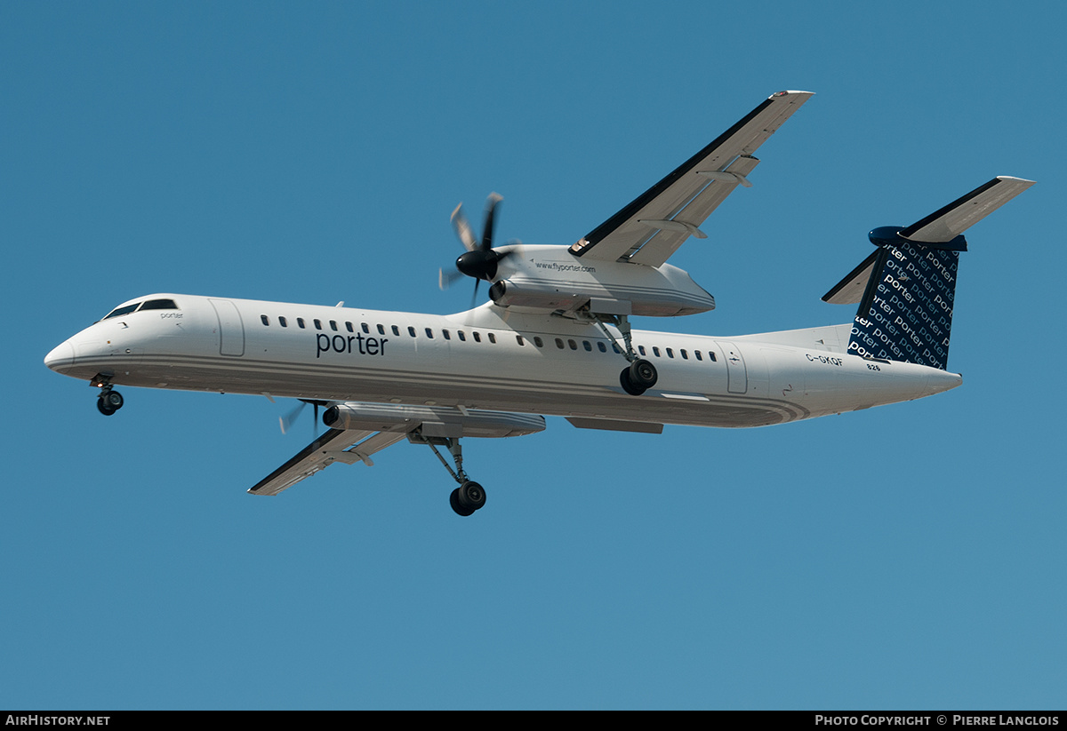 Aircraft Photo of C-GKQF | Bombardier DHC-8-402 Dash 8 | Porter Airlines | AirHistory.net #256632