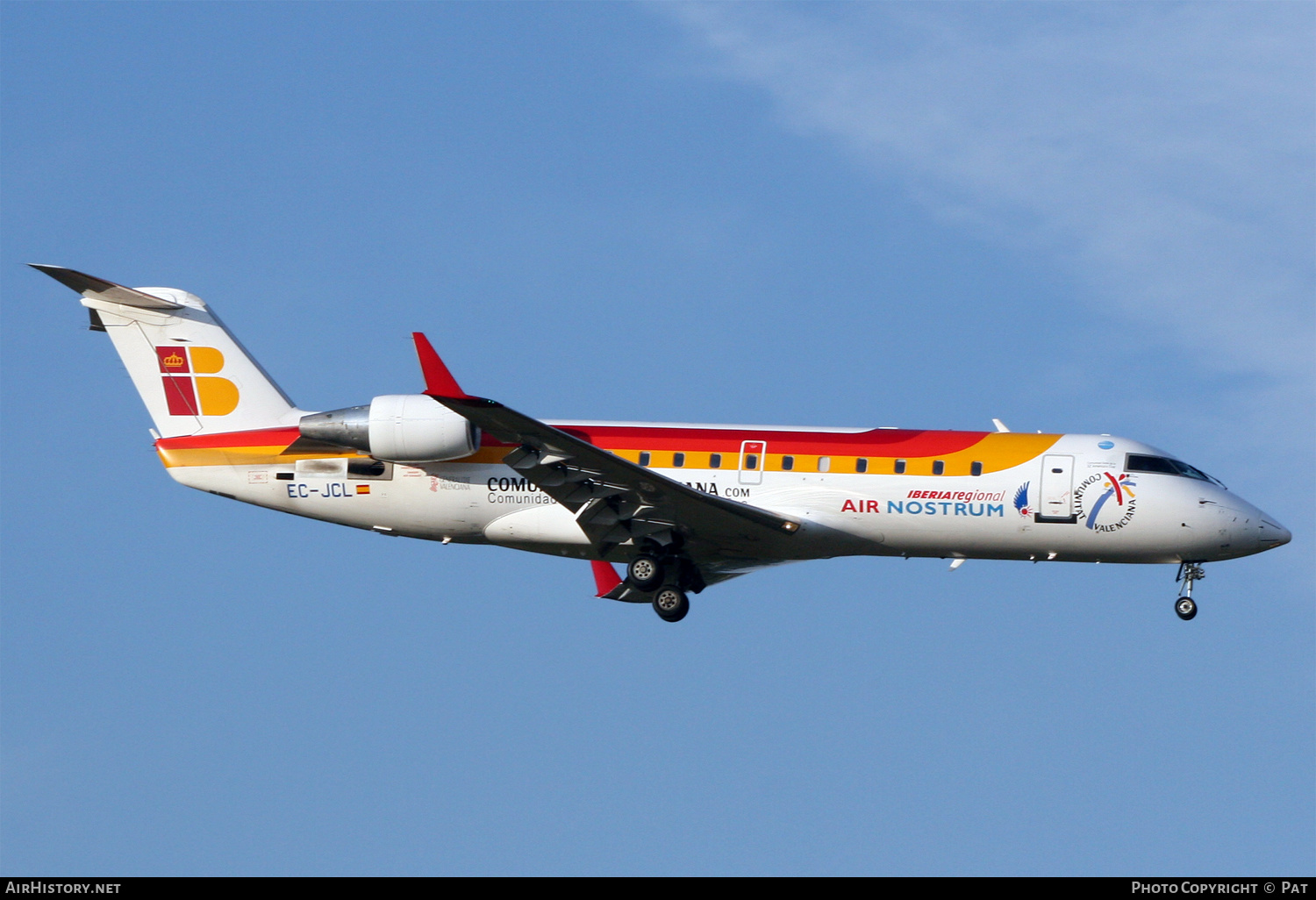 Aircraft Photo of EC-JCL | Bombardier CRJ-200ER (CL-600-2B19) | Iberia Regional | AirHistory.net #256635