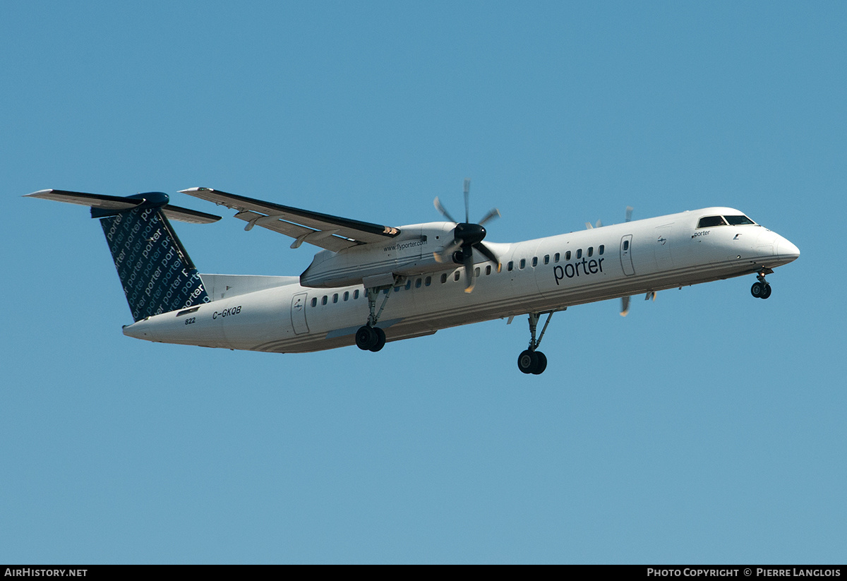Aircraft Photo of C-GKQB | Bombardier DHC-8-402 Dash 8 | Porter Airlines | AirHistory.net #256644