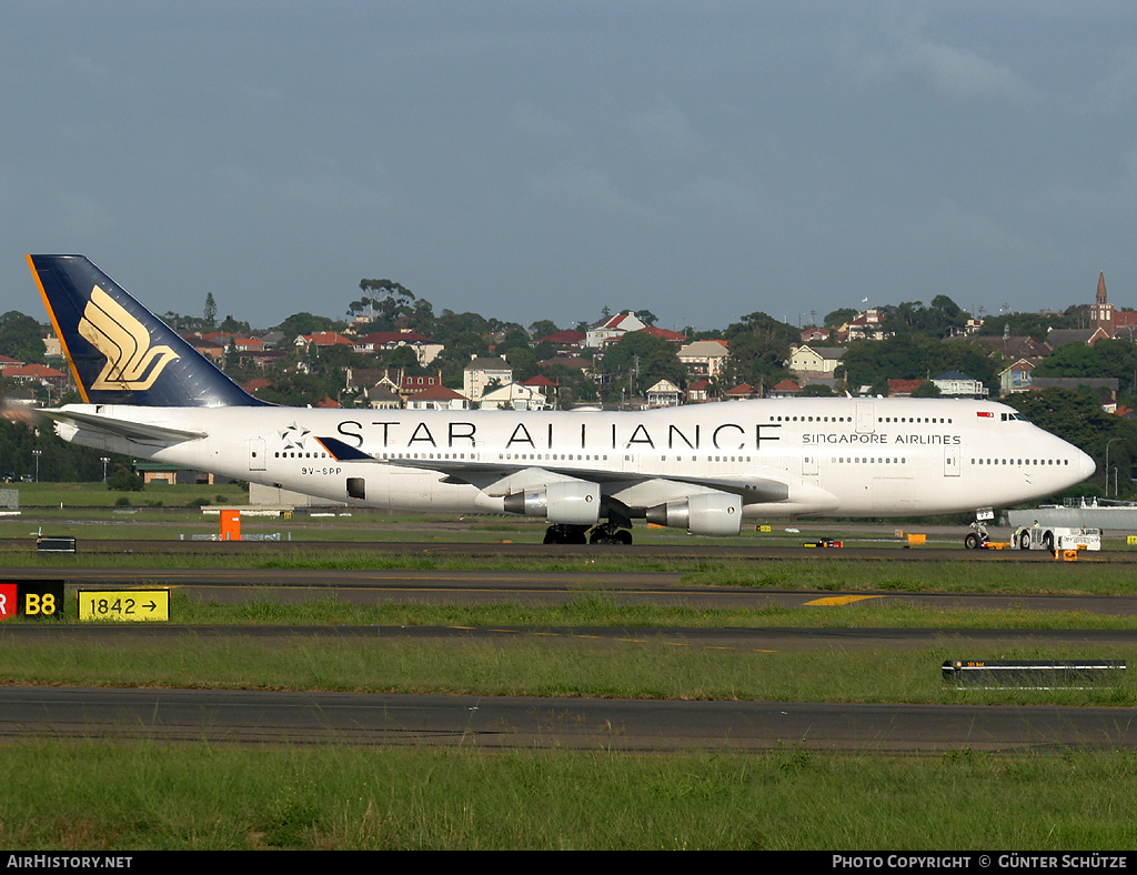 Aircraft Photo of 9V-SPP | Boeing 747-412 | Singapore Airlines | AirHistory.net #256647