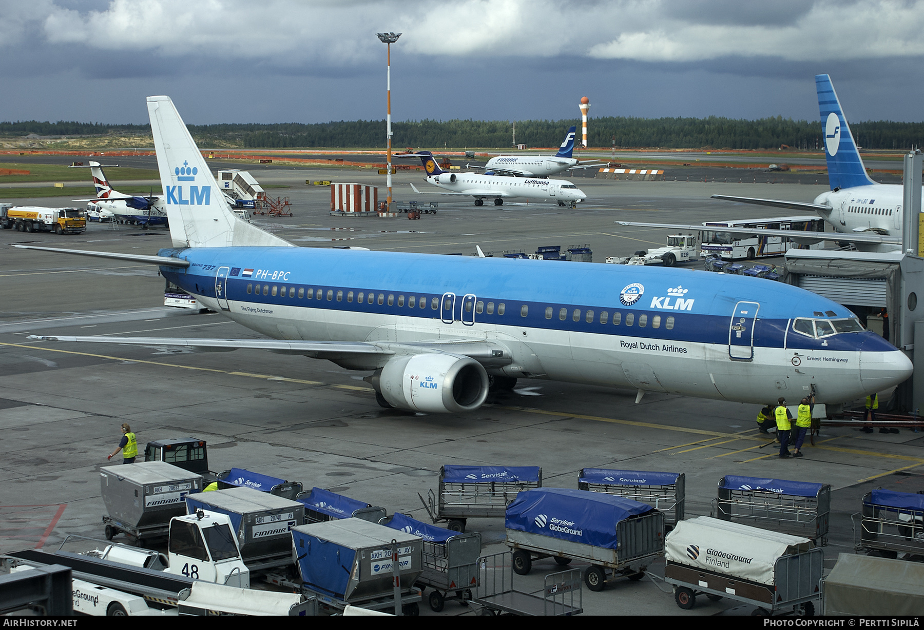 Aircraft Photo of PH-BPC | Boeing 737-4Y0 | KLM - Royal Dutch Airlines | AirHistory.net #256648