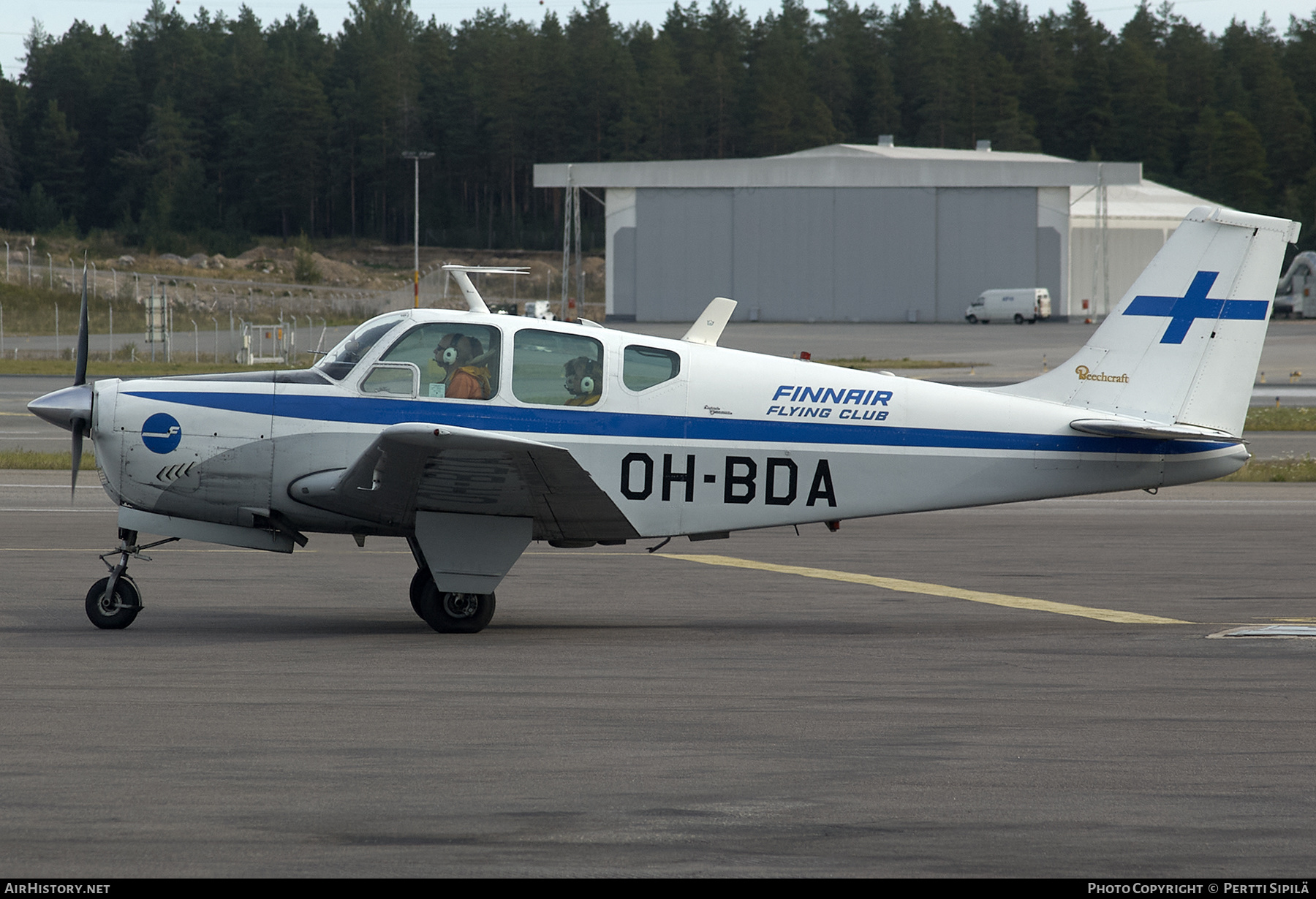 Aircraft Photo of OH-BDA | Beech 35-B33 Debonair | Finnair Flying Club | AirHistory.net #256660