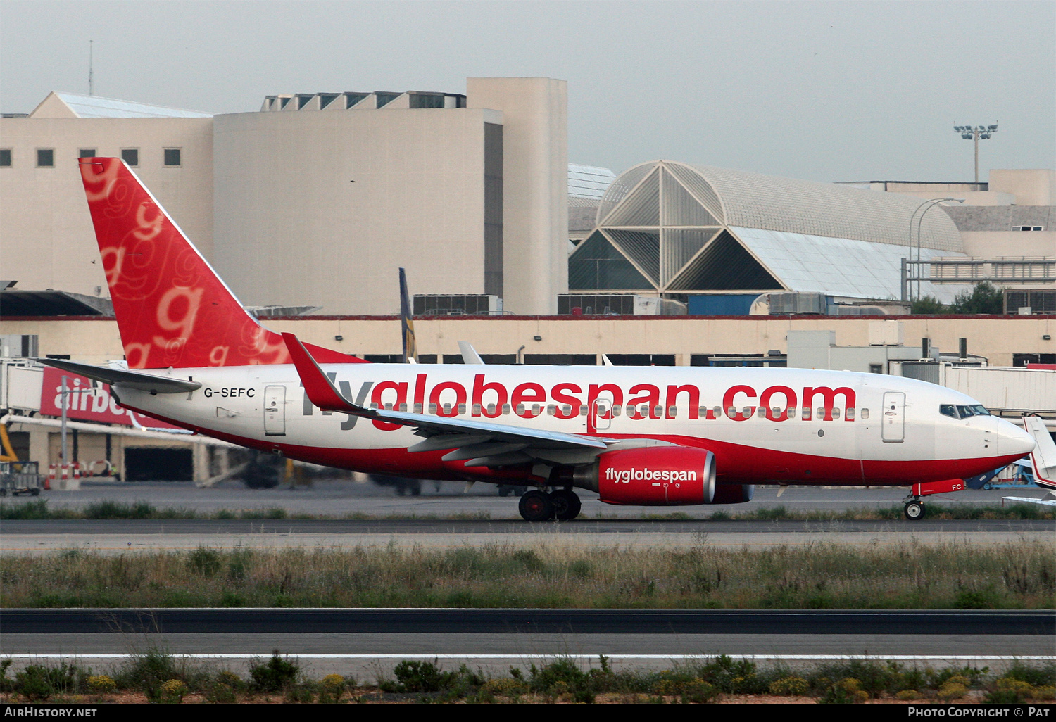 Aircraft Photo of G-SEFC | Boeing 737-7Q8 | Flyglobespan | AirHistory.net #256666